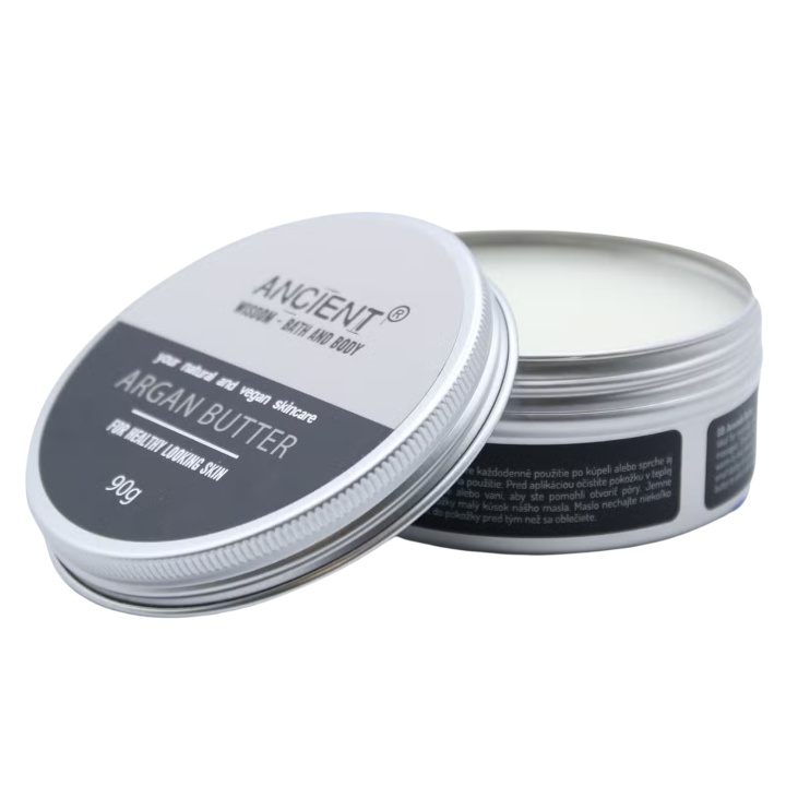 Body Butter Pure Argan 90g i gruppen Hud & Krop / Krop / Body lotion & Olie hos Rawfoodshop Scandinavia AB (BB-05)