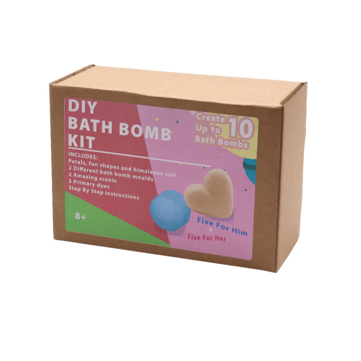 DIY-sæt Badebombe Alloy & Satin i gruppen Hud & Krop / Bad & Spa / Badebomber & Badebobler hos Rawfoodshop Scandinavia AB (BBKIT-02)