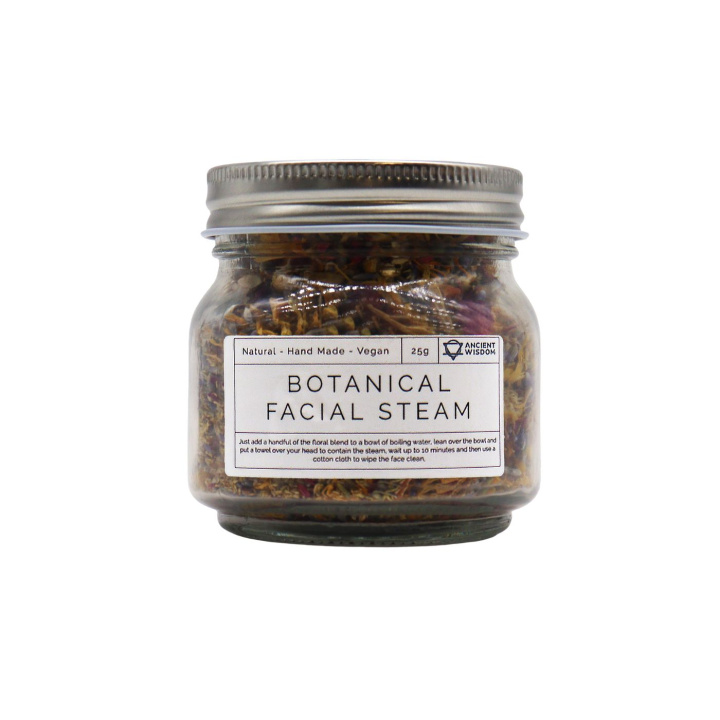 Botanisk Ansigtsdampblanding 25g i gruppen OUTLET 20-80% / Hud & Krop 20-50% / Kampanj- Hud & krop hos Rawfoodshop Scandinavia AB (BFSBUL01)