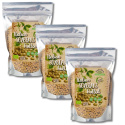 Sojabønner Afskallede ØKO 1kg x 3 pakker
