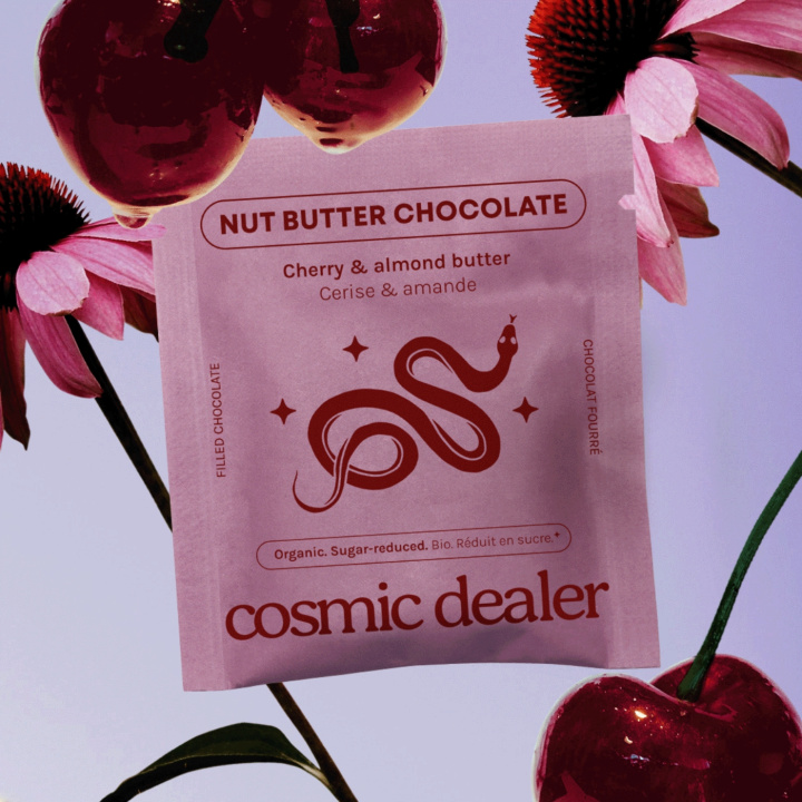 Chokolade Surkirsebær ØKO 20g i gruppen Råvarer & Drikke / Slik & Chokolade / Chokolade og Bars hos Rawfoodshop Scandinavia AB (CHAKRACHERRY)