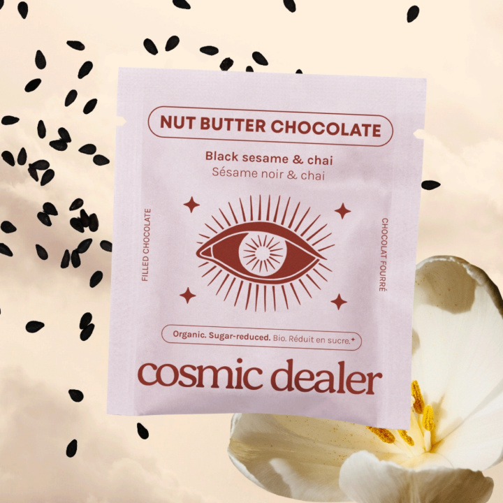 Chokolade Tahini & Chai ØKO 20g i gruppen Råvarer & Drikke / Slik & Chokolade / Chokolade og Bars hos Rawfoodshop Scandinavia AB (CHAKRATAHINI)
