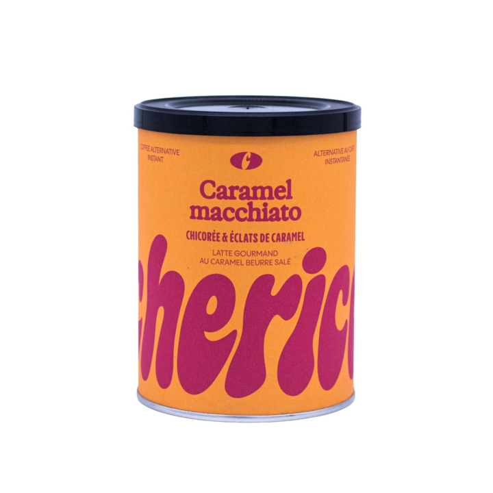 Cikoriekaffe Caramel Macchiato ØKO 120g i gruppen Råvarer & Drikke / Drikkevarer / Kaffe hos Rawfoodshop Scandinavia AB (CHERICO01)