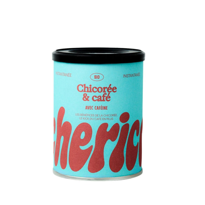 Cikoriekaffe Half-caf ØKO 80g i gruppen Råvarer & Drikke / Drikkevarer / Kaffe hos Rawfoodshop Scandinavia AB (CHERICO02)