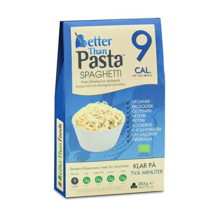 Better Than Spaghetti ØKO 385g i gruppen Råvarer & Drikke / Spisekammer / Pasta & Nudler hos Rawfoodshop Scandinavia AB (CNUD002)
