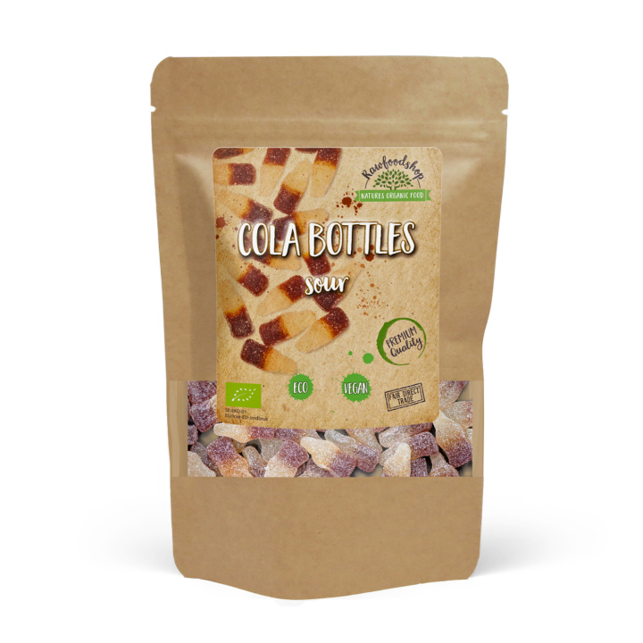 Colaflasker Sure ØKO 100g i gruppen Råvarer & Drikke / Slik & Chokolade / Slik hos Rawfoodshop Scandinavia AB (COLACID5-100)