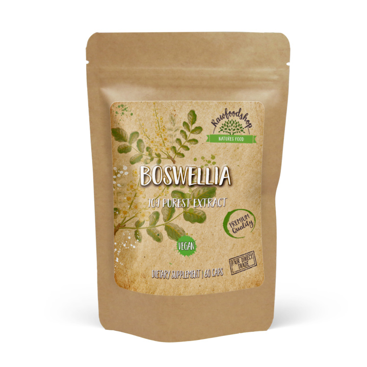 Boswellia Extract 500mg 60 kapsler i gruppen Kosttilskud / Urter & Planter / Urter hos Rawfoodshop Scandinavia AB (CUBOSW60CAP)