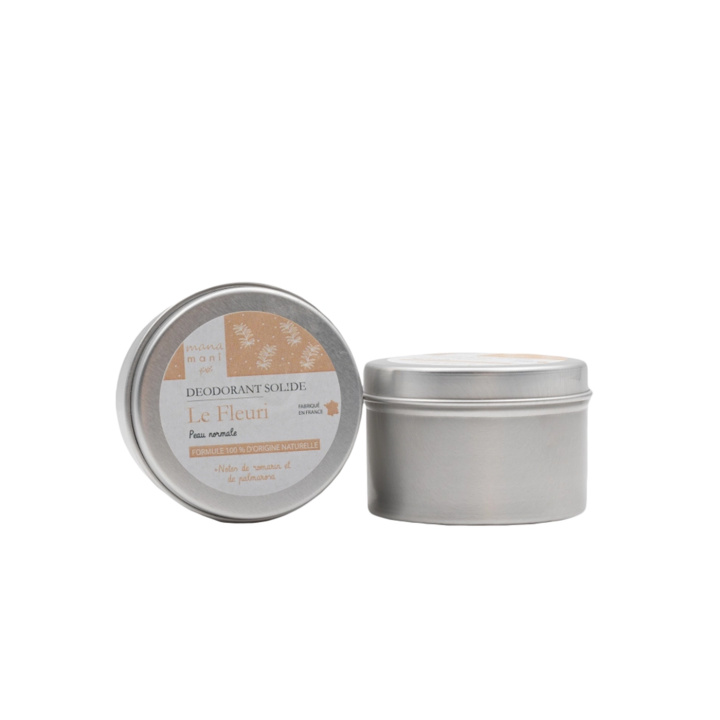 Solid Deodorant Le Fleuri 40g i gruppen Hud & Krop / Krop / Deodorant hos Rawfoodshop Scandinavia AB (DEOFLE-BO)