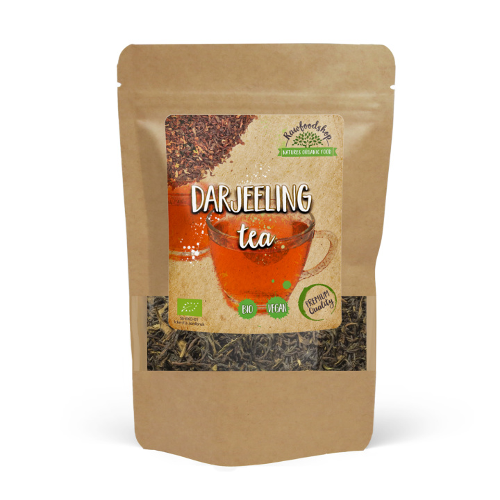 Darjeeling Te ØKO 100g i gruppen Råvarer & Drikke / Drikkevarer / Te hos Rawfoodshop Scandinavia AB (DST10)