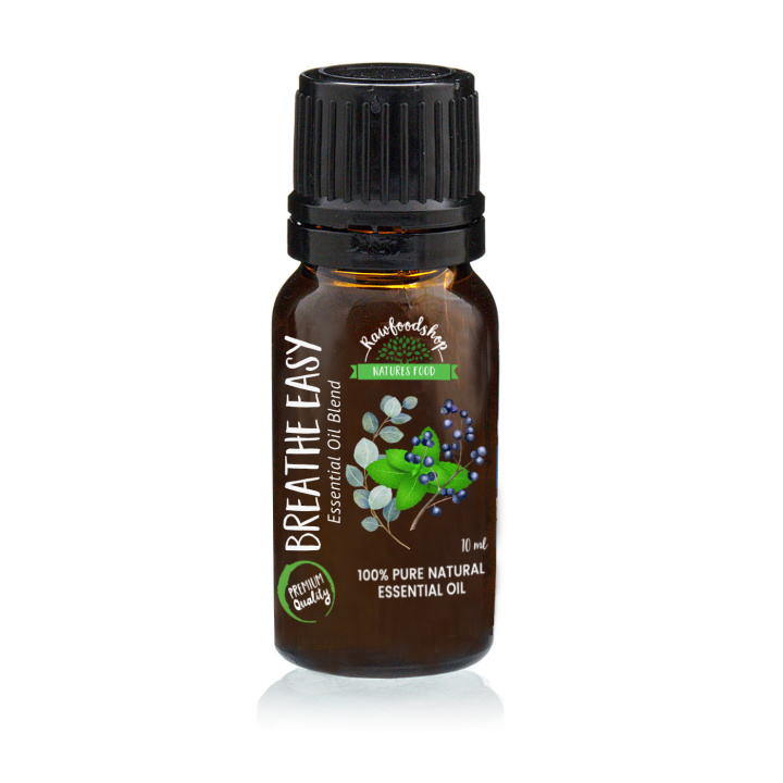 Breathe Easy Essential Oil Blend 10ml i gruppen Hud & Krop / Naturlig DIY / Æteriske olier hos Rawfoodshop Scandinavia AB (EBIUL-02)