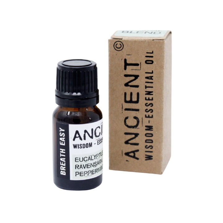 Breathe Easy Essential Oil Blend 10ml i gruppen Hud & Krop / Naturlig DIY / Æteriske olier hos Rawfoodshop Scandinavia AB (EBIUL-02)