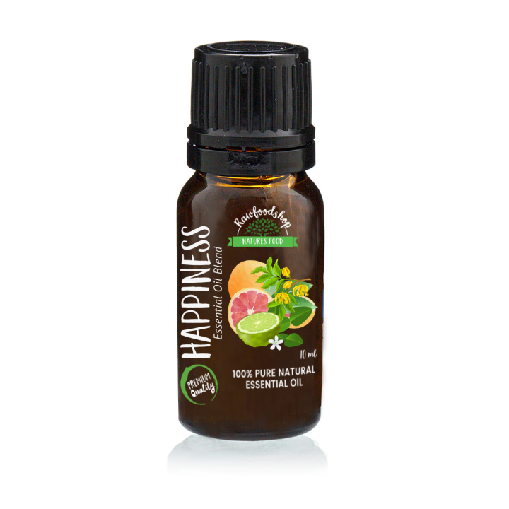Happiness Essential Oil Blend 10ml i gruppen Hud & Krop / Naturlig DIY / Æteriske olier hos Rawfoodshop Scandinavia AB (EBIUL-03)