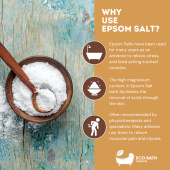 Epsom Salt Bath Soak Muscle & Joint 1kg