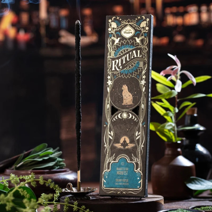 Røgelse Ritual Manifest 6 stk i gruppen Hjem & Sjæl / Stemning & duft / Røgelse hos Rawfoodshop Scandinavia AB (EEJL-8423)