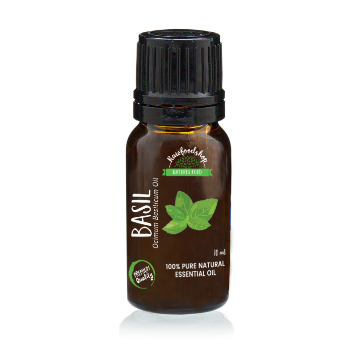 Basilikum Æterisk Olie 10ml i gruppen Hud & Krop / Naturlig DIY / Æteriske olier hos Rawfoodshop Scandinavia AB (EOUL-13)