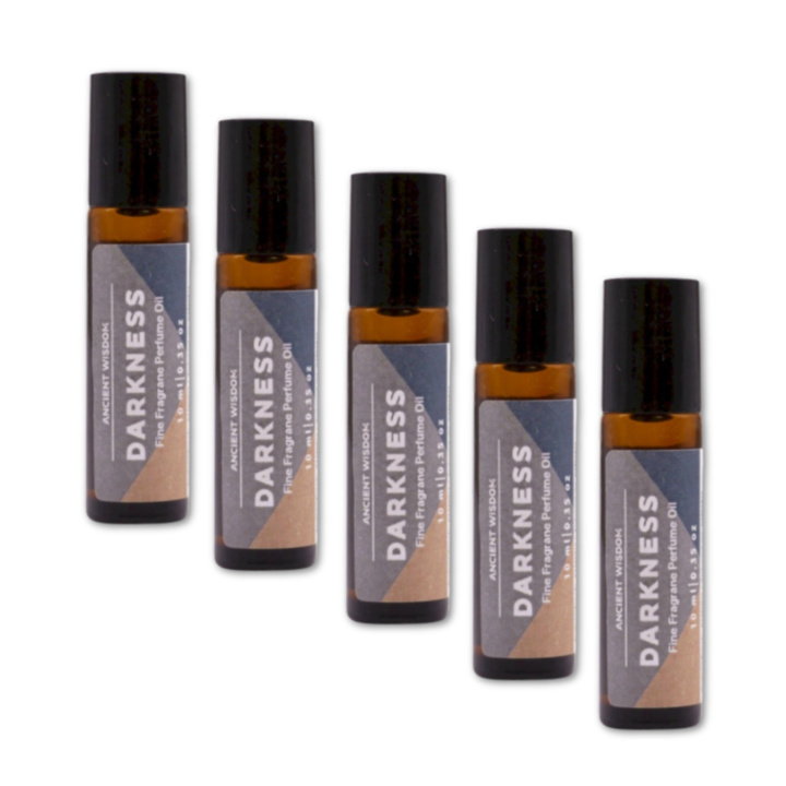 Darkness Parfumeolie 10ml x 5 stk i gruppen Hud & Krop / Krop / Parfume hos Rawfoodshop Scandinavia AB (FFPOUL07-SET5)