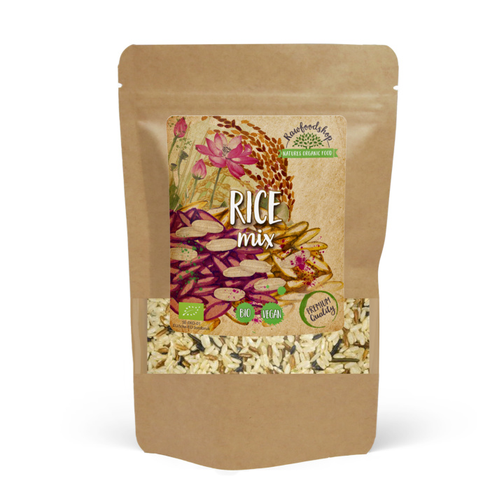 Ris Mix ØKO 500g i gruppen Råvarer & Drikke / Spisekammer / Ris & Korn hos Rawfoodshop Scandinavia AB (FRM50)