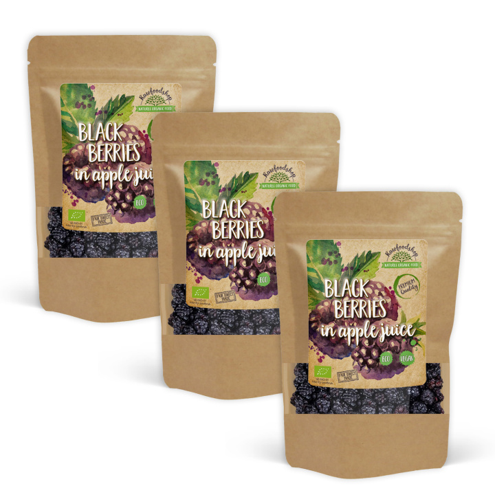 Brombær ØKO 100g x 3 pakker i gruppen Råvarer & Drikke / Frugt & Frugtpulver hos Rawfoodshop Scandinavia AB (FRU20-SET3)