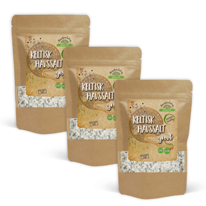 Celtic Havssalt Groft 1kg x 3 pakker i gruppen Råvarer & Drikke / Spisekammer / Krydderier & Salt / Salte hos Rawfoodshop Scandinavia AB (GS0041-SET3)