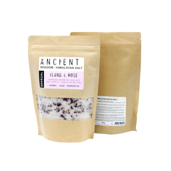 Badesalt Himalaya Sensual 500g i gruppen OUTLET 20-80% / Hud & Krop 20-50% / Kampanj- Hud & krop hos Rawfoodshop Scandinavia AB (HBATHSUL03)