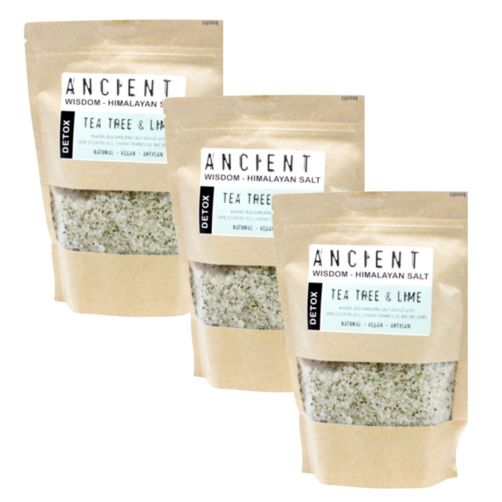 Badesalt Himalaya Detox 500g x 3 pakker i gruppen Hud & Krop / Bad & Spa / Badesalt hos Rawfoodshop Scandinavia AB (HBATHSUL04-SET3)