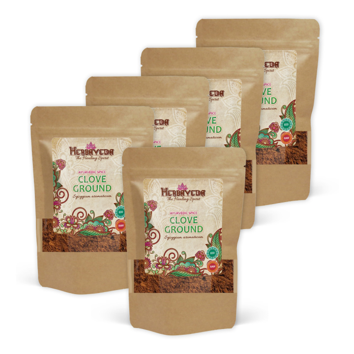 Kryddernellike Malet ØKO 50g x 5 pakker i gruppen Råvarer & Drikke / Spisekammer / Krydderier & Salt hos Rawfoodshop Scandinavia AB (HERBA97-SET5)