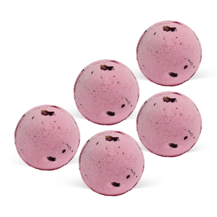 Badebombe Rose & Petals 180g x 5 stk i gruppen Hud & Krop / Bad & Spa / Badebomber & Badebobler hos Rawfoodshop Scandinavia AB (JBB04-SET5)