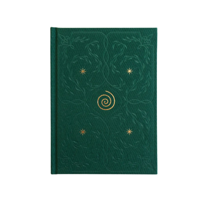 Dagbog Abundance Grøn i gruppen Hjem & Sjæl / Harmonisk livsstil / Bøger & journaler hos Rawfoodshop Scandinavia AB (JOURGRAT-G)