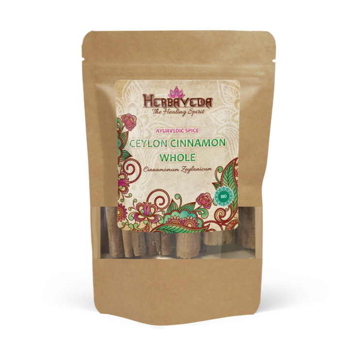 Ceylon Kanelstænger ØKO 5 stk. i gruppen Råvarer & Drikke / Spisekammer / Krydderier & Salt hos Rawfoodshop Scandinavia AB (K23411)