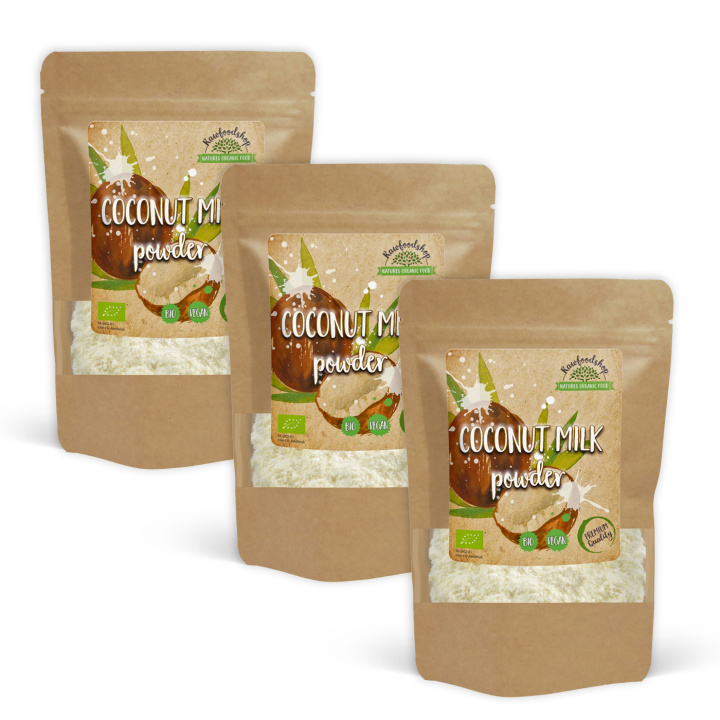 Kokosmælk Pulver ØKO 100g x 3 pakker i gruppen Råvarer & Drikke / kokos hos Rawfoodshop Scandinavia AB (KOMO1-SET3)
