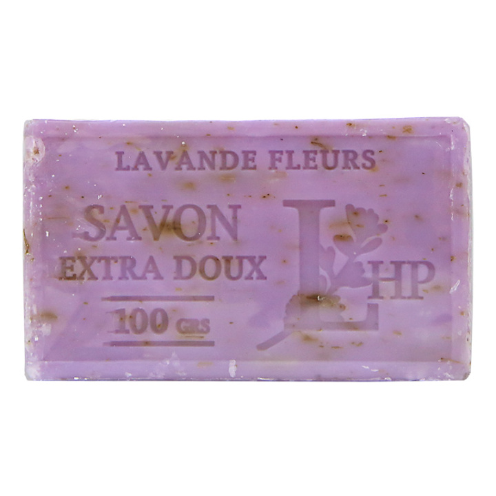 Sæbe Lavande Fleurs 100g i gruppen Hud & Krop / Krop / Håndsæbe hos Rawfoodshop Scandinavia AB (LHP25100LAVF)