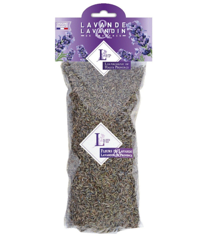 Lavendelblomster fra Provence 100g i gruppen Hud & Krop / Naturlig DIY / Naturlige tilsætningsstoffer hos Rawfoodshop Scandinavia AB (LHP4LALI100)