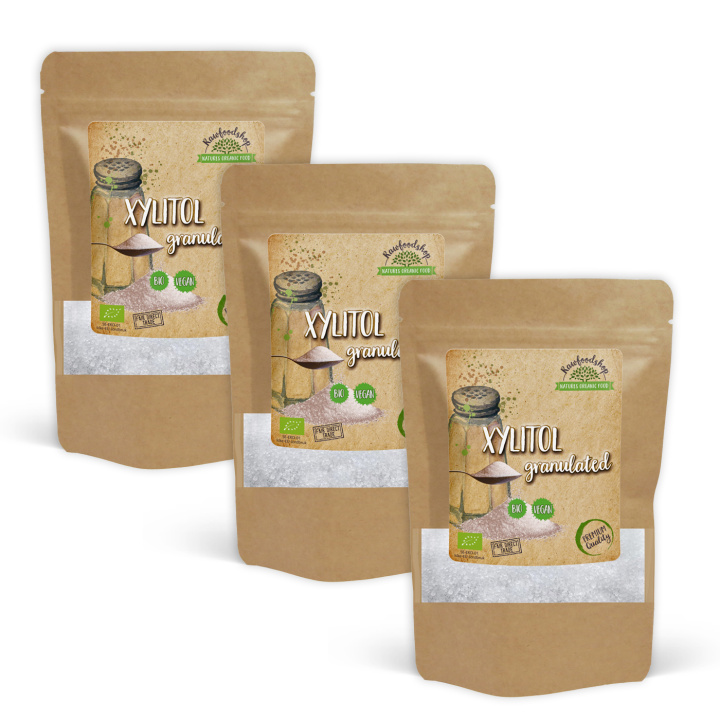 Xylitol ØKO 1kg x 3 pakker i gruppen Råvarer & Drikke / Bagning / Sødning hos Rawfoodshop Scandinavia AB (LOW00805061-SET3)
