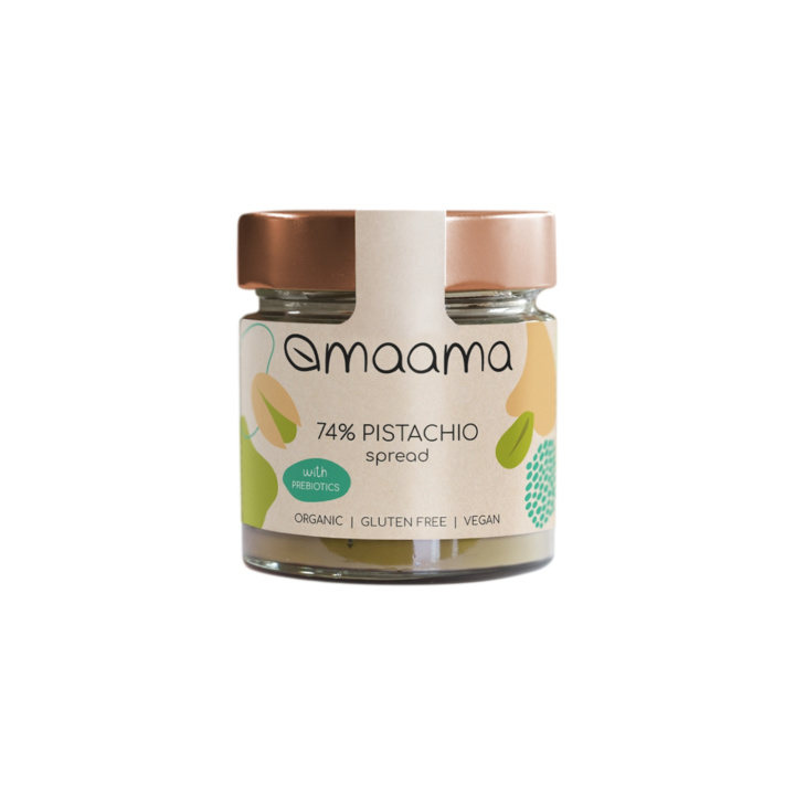 Pistaciecreme 74% ØKO 200g i gruppen Råvarer & Drikke / Nødder / Nøddesmør hos Rawfoodshop Scandinavia AB (MAAMA05)