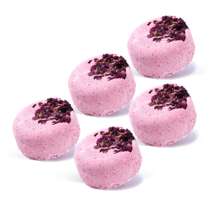 Badebombe Fizz Romantic Rebel 200g x 5 stk i gruppen Hud & Krop / Bad & Spa / Badebomber & Badebobler hos Rawfoodshop Scandinavia AB (MFF05-SET5)
