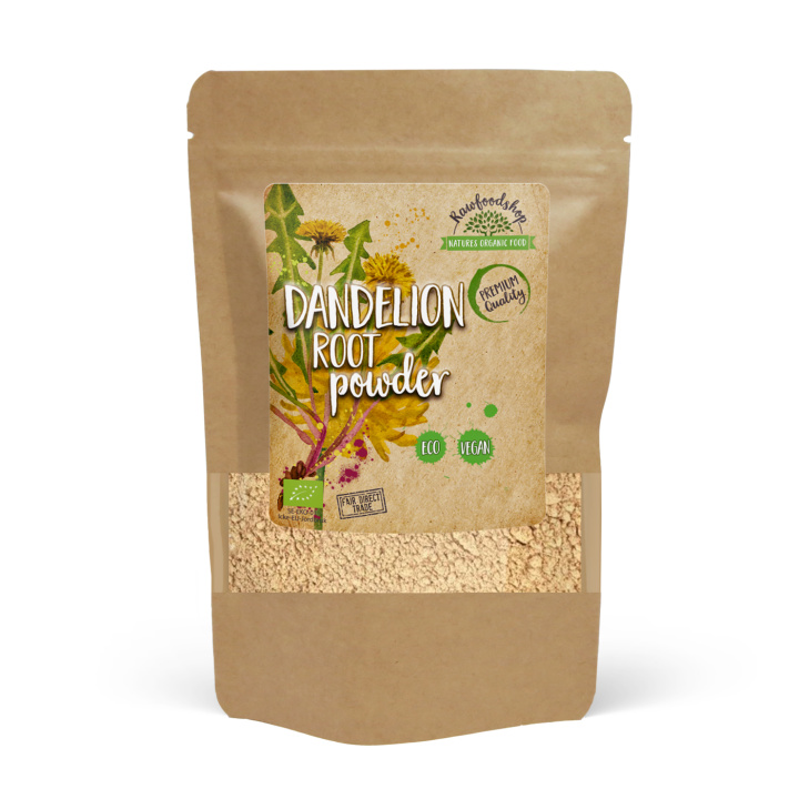 Mælkebøtterod Pulver ØKO 125g i gruppen Råvarer & Drikke / Helsekost / Grønne Pulvere hos Rawfoodshop Scandinavia AB (MRP10)