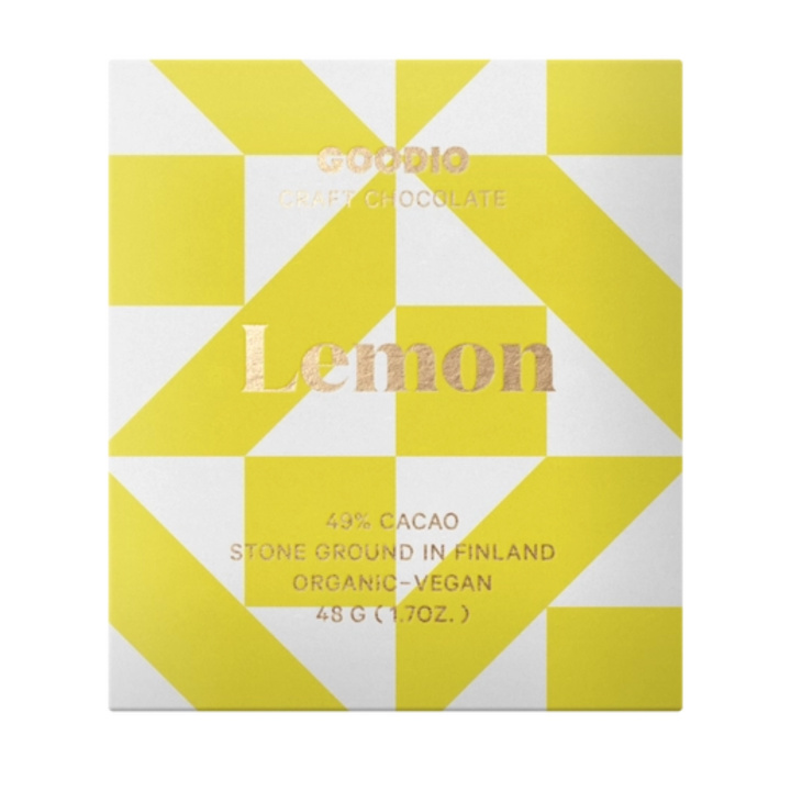 Citron Chokolade ØKO 48g i gruppen Råvarer & Drikke / Slik & Chokolade / Chokolade og Bars hos Rawfoodshop Scandinavia AB (NC11)