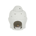 Oliebrænder White Buddha Head
