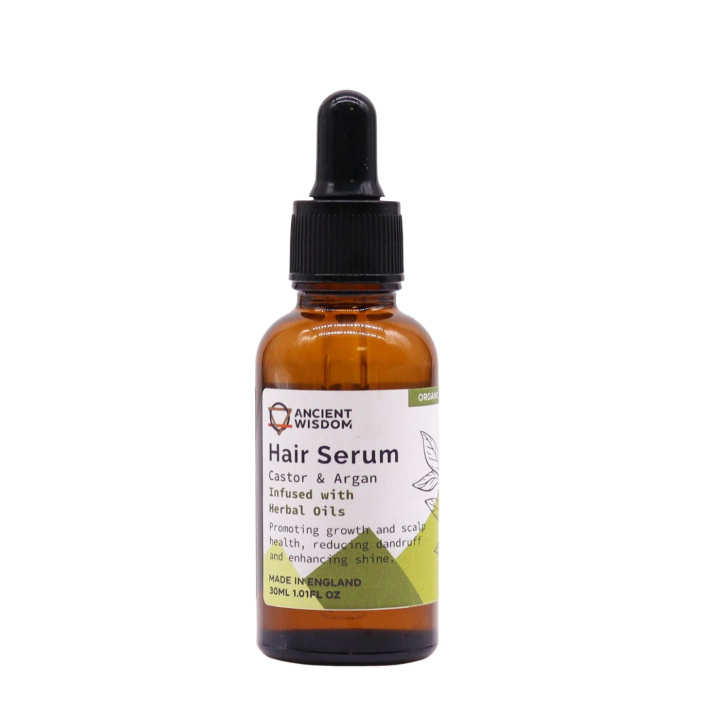Hårserum Herbal ØKO 30ml i gruppen OUTLET 20-80% / Hud & Krop 20-50% / Kampanj- Hud & krop hos Rawfoodshop Scandinavia AB (OHSUL04)