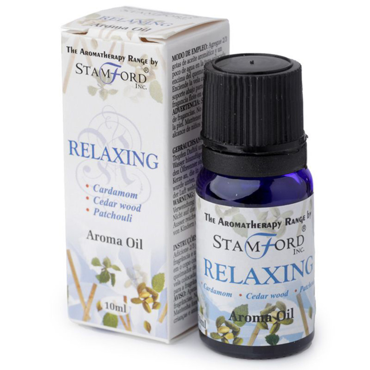 Aromaolie Relaxing 10ml i gruppen Hjem & Sjæl / Stemning & duft / Duftolie hos Rawfoodshop Scandinavia AB (OILG38)