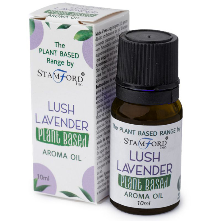 Aromaolie Plantebaseret Lush Lavendel 10ml i gruppen Hjem & Sjæl / Stemning & duft / Duftolie hos Rawfoodshop Scandinavia AB (OILG43)