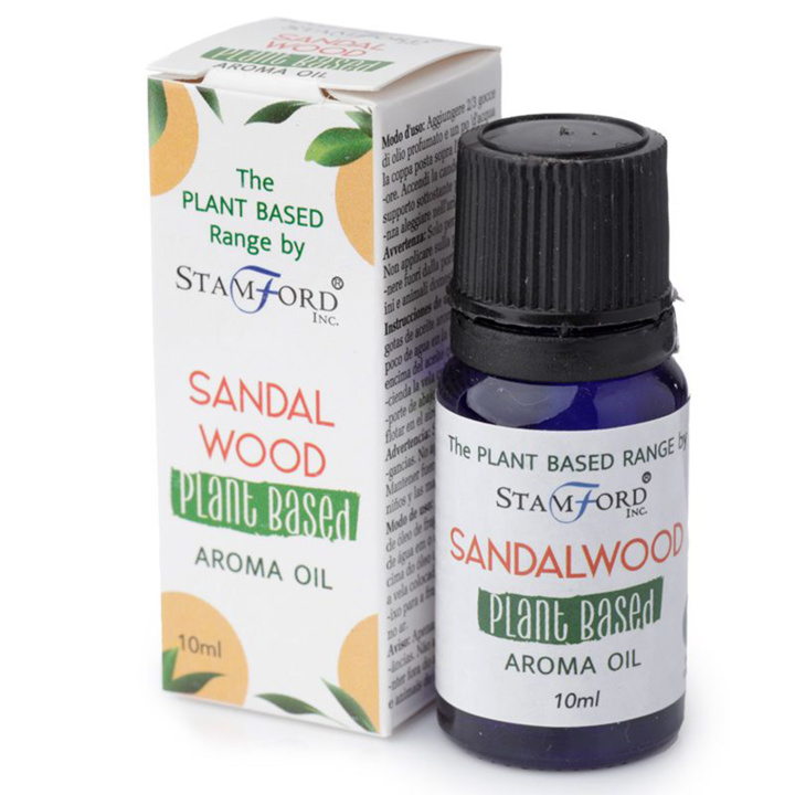 Aromaolie Plantebaseret Sandalwood 10ml i gruppen Hjem & Sjæl / Stemning & duft / Duftolie hos Rawfoodshop Scandinavia AB (OILG44)