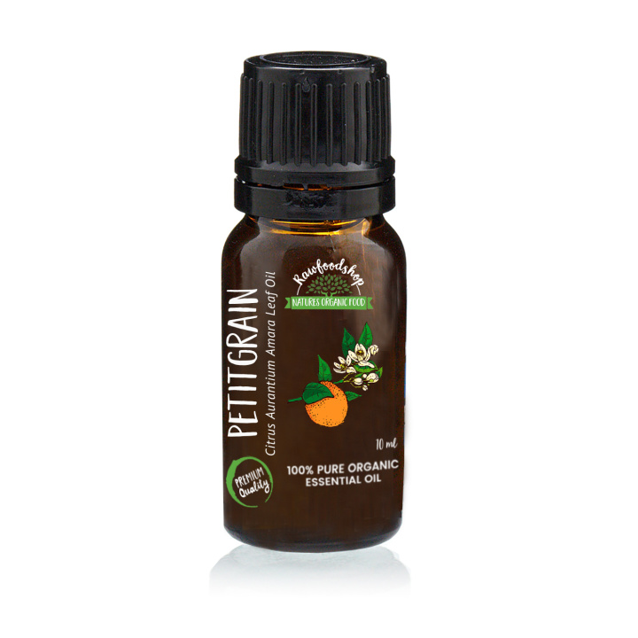 Petitgrain Æterisk Olie ØKO 10ml i gruppen Hud & Krop / Naturlig DIY / Æteriske olier hos Rawfoodshop Scandinavia AB (ORGEOUL18)