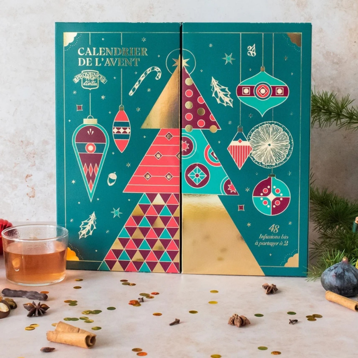 Julekalender Te Duo ØKO i gruppen Råvarer & Drikke / Julevarer / Julens teer hos Rawfoodshop Scandinavia AB (PRCC03)