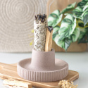 Palo Santo Røgelsesskål Greige