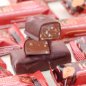Mørk Chokolade Hasselnød Praline Bar ØKO 33g