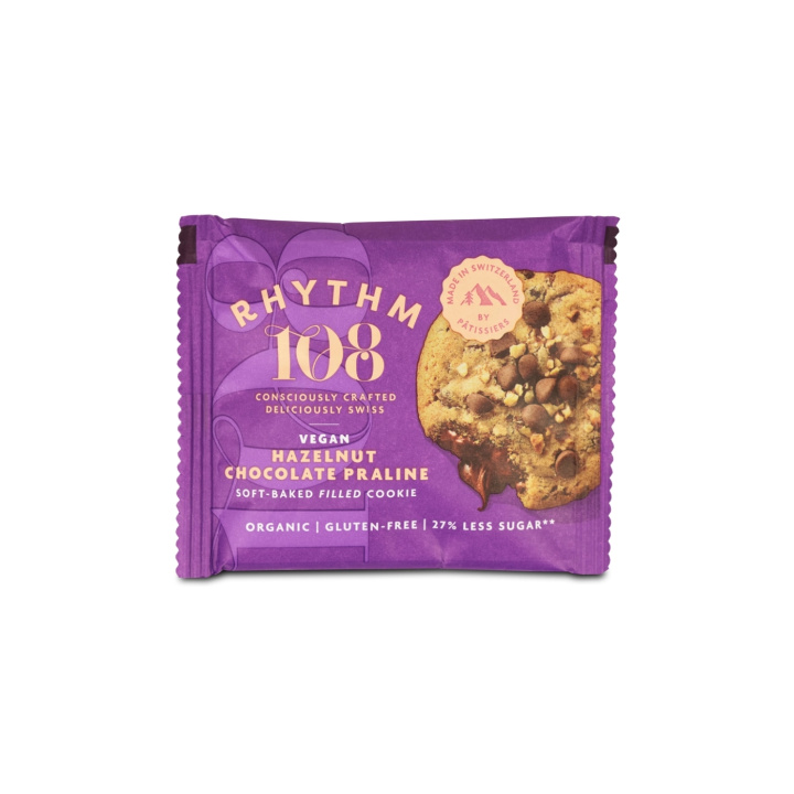 Fyldt Cookie Hasselnød Chokolade Praliné ØKO 50g i gruppen Råvarer & Drikke / Spisekammer / Småkager & Kiks hos Rawfoodshop Scandinavia AB (R108SFCHC01EU)
