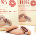Fyldte Kiks Hasselnød Chokolade Praliné ØKO 135g