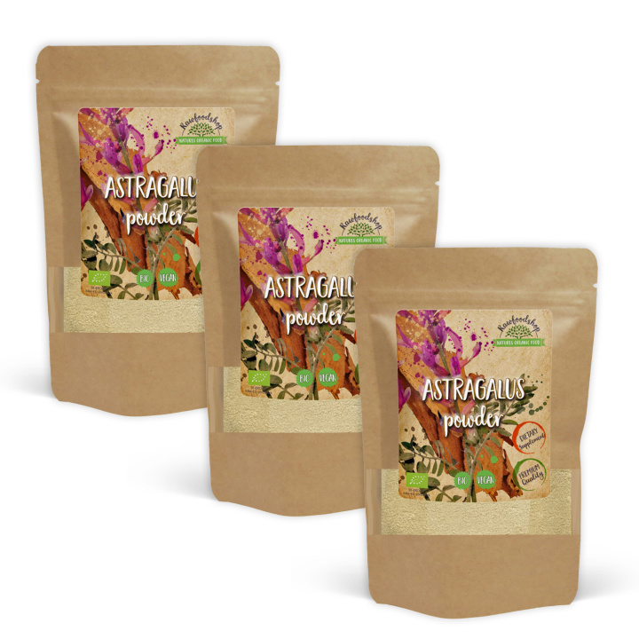 Astragalus Pulver ØKO 125g x 3 pakker i gruppen Kosttilskud / Urter & Planter / Urter hos Rawfoodshop Scandinavia AB (RAW00200-SET3)