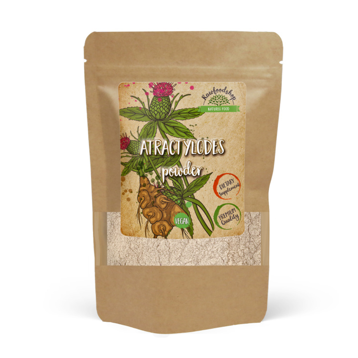 Atractylodespulver 125g i gruppen Kosttilskud / Urter & Planter / Urter hos Rawfoodshop Scandinavia AB (RAW00201)